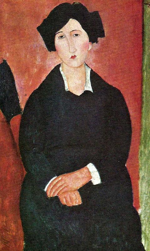 Amedeo Modigliani den italienska kvinna Germany oil painting art